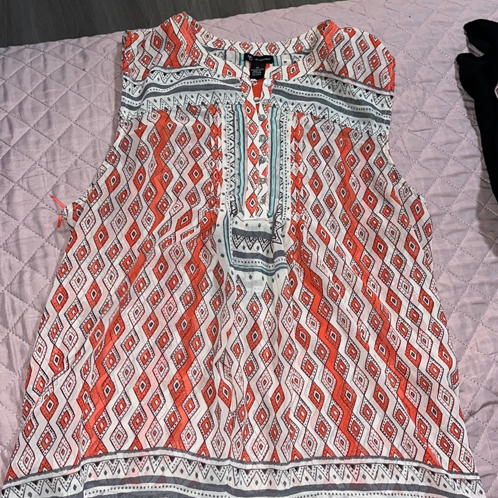 Women’s sheer blouse, sleeveless